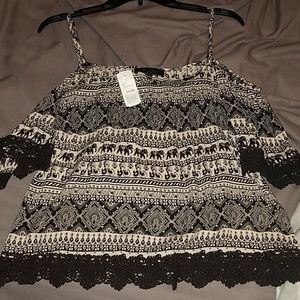 Off the shoulder shirt